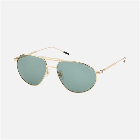 fashion square sunglasses metal frame